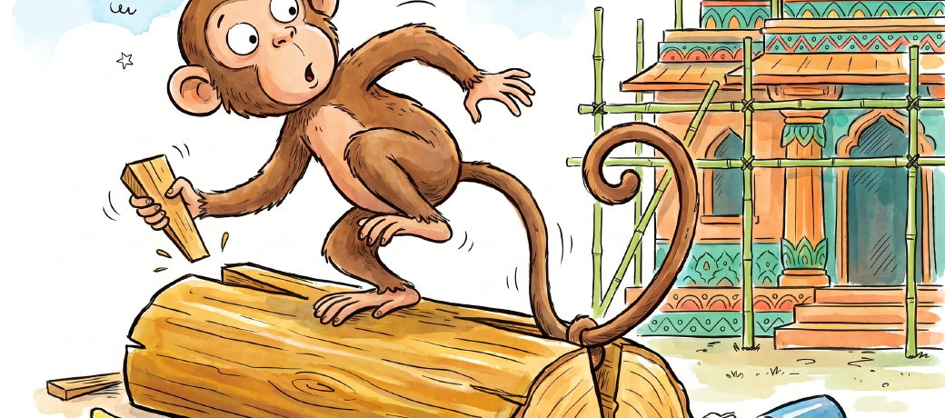 Illustration for Monkey Business