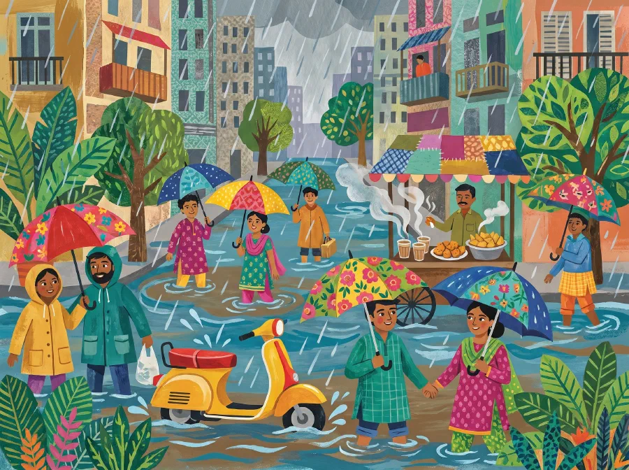 Monsoon in Mumbai