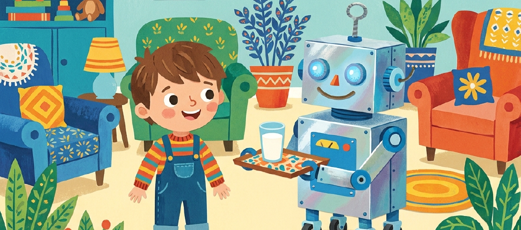 Illustration for My Robot Robbi