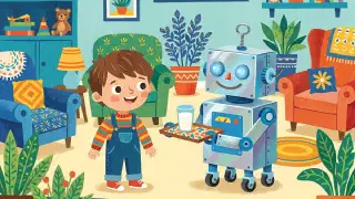 Illustration for My Robot Robbi