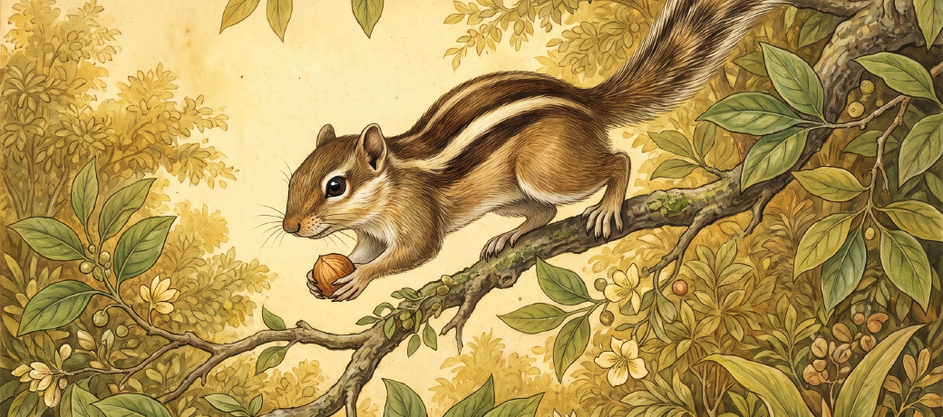 Illustration for My Squirrel Friend