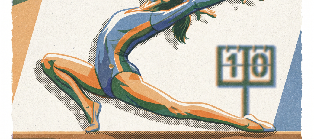 Illustration for Nadia Comaneci