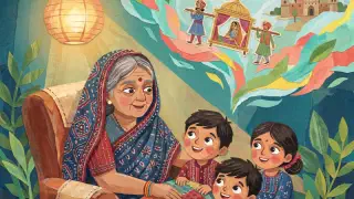 Illustration for नानी नानी