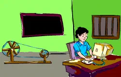 Gandhi's School is Dying [Illustration by Anup Singh]