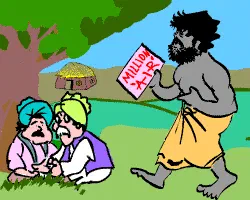 Duped Again [Illustration by Sudheer Nath]
