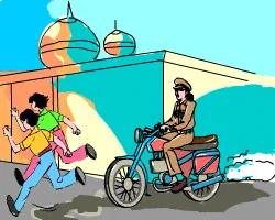 Taming the Boors [Illustration by Anup Singh]