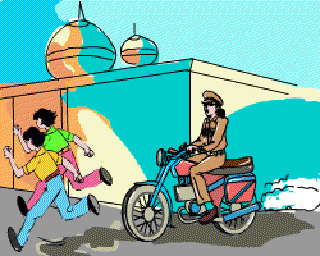 Taming the Boors [Illustration by Anup Singh]