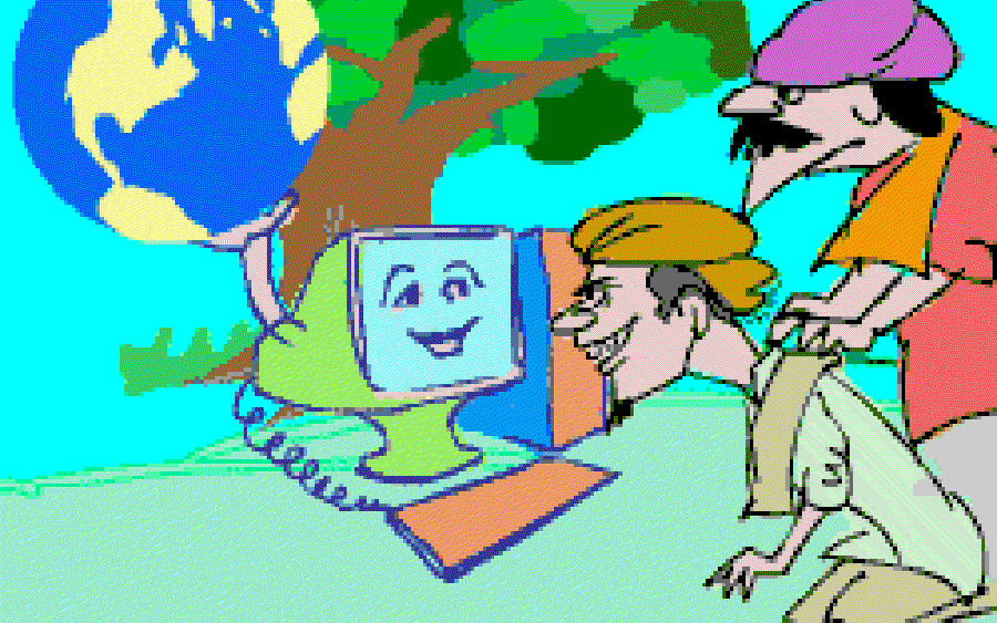 Villagers go Online