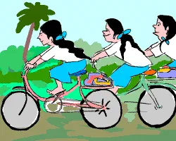 Riding into a Promising Future [Illustration by Sudheer Nath]
