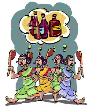 Alcoholics Beware! [Illustration by Anup Singh]