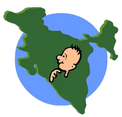 My Country is a Land of Plains! [Illustration by Shinod A P]