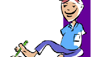 The Boy Who writes with His Feet