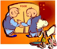 Starving in the Midst of Plenty [Illustration by Shinod AP]