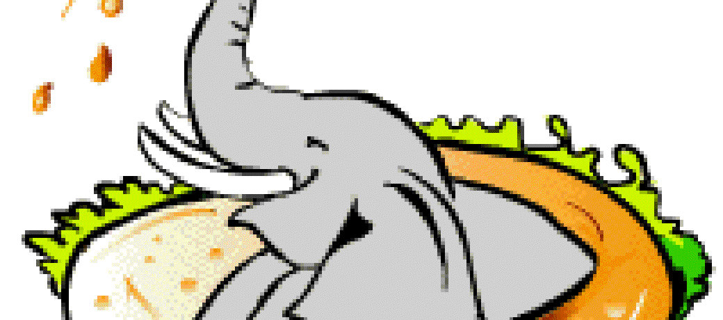 Jumbos have some oily fun