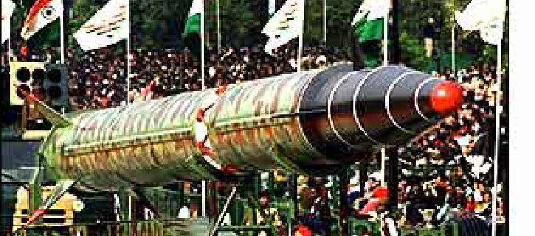 India launches the Agni-III missile