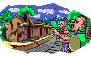 On the tracks of a hero