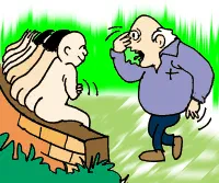 Protest Without Clothes [Illustration by Sudheer Nath]