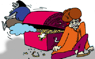 Robbing the Rich for Rain