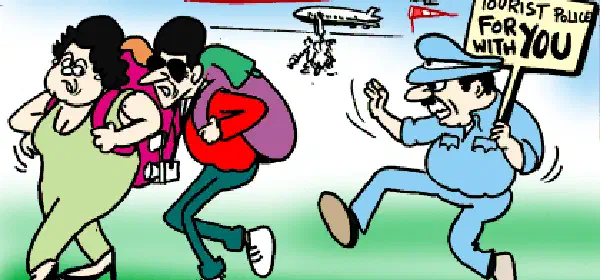 Illustration for Polite Police