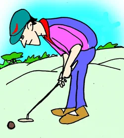 Boy who Became a Golfer by Accident [Illustration by Sudheer Nath]