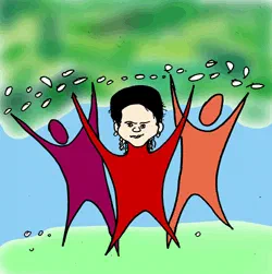 Eleven-year-old Eco-ambassador [Illustration by Sudheer Nath]