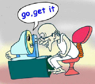 Computer Whiz Grans [Illustration by Sudheer Nath]