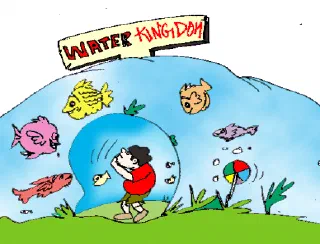 India's first Underwater World [Illustrations by Sudheer Nath]