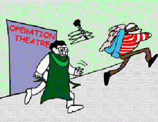 Who's Stealing the Doctors' Clothes? [Illustration by Sudheer Nath]