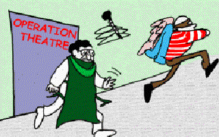 Who's Stealing the Doctors' Clothes?