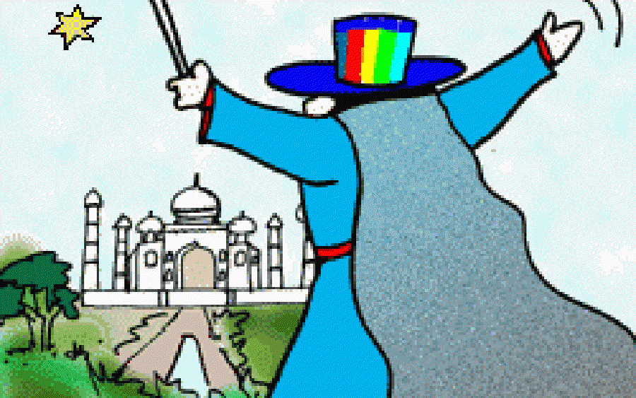 Man Who Could Make The Taj Disappear