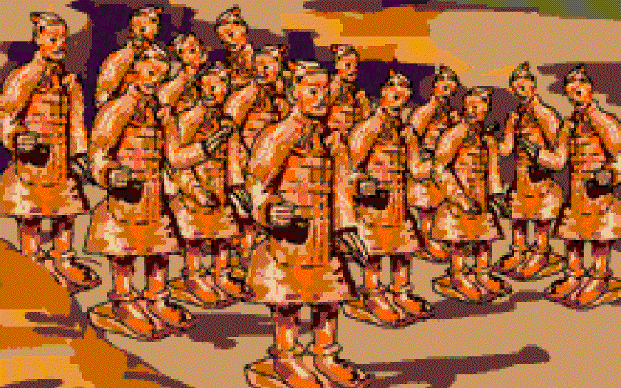 Fungus Threatens Chinese Warriors