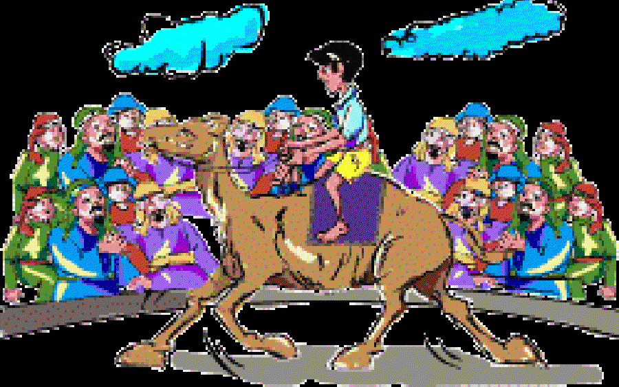 Kidnapped for the Camel Race