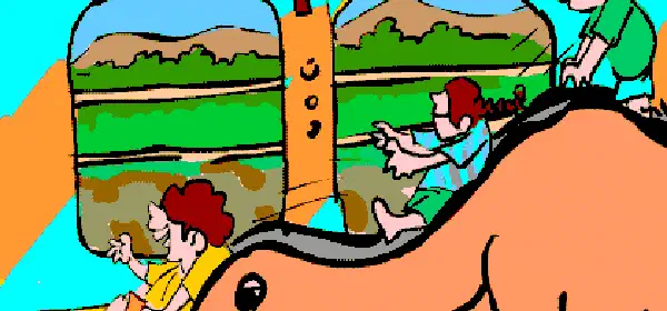 Illustration for A Children's park in the Train