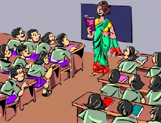 Sitting in Rows is Better for Primary School Kids [Illustration by Shiju George]