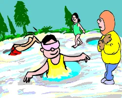 Finns Favour Freezing Swim [Illustration by Sudheer Nath]