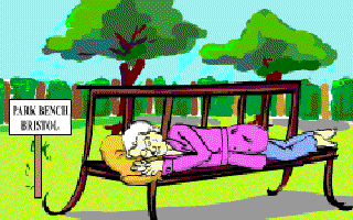 This Park Bench has an Address