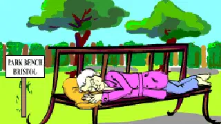 Illustration for This Park Bench has an Address