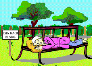 This Park Bench has an Address [Illustration by Anup Singh]