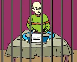 The Writer [Illustration by Anup Singh]