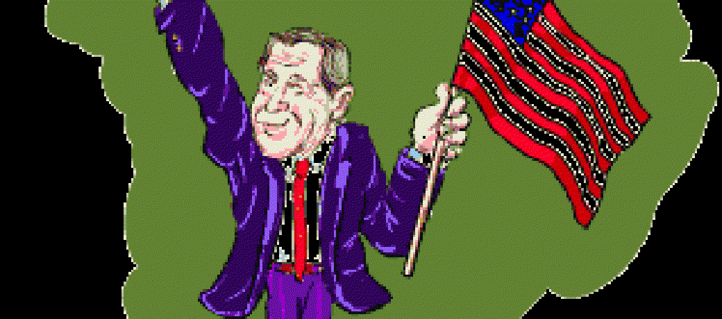 Bush Takes the Cake