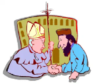 First Pope To Set Foot in Mosque [Illustration by Shinod AP]