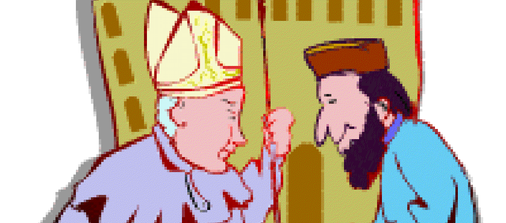 Illustration for First Pope To Set Foot in Mosque