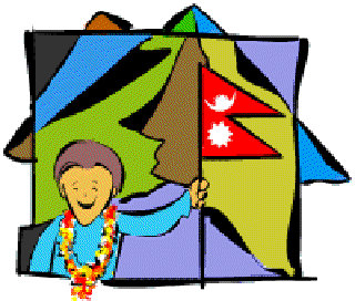 Reaching the Top of the World [Illustration by Anup Singh]