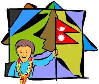 Reaching the Top of the World [Illustration by Anup Singh]
