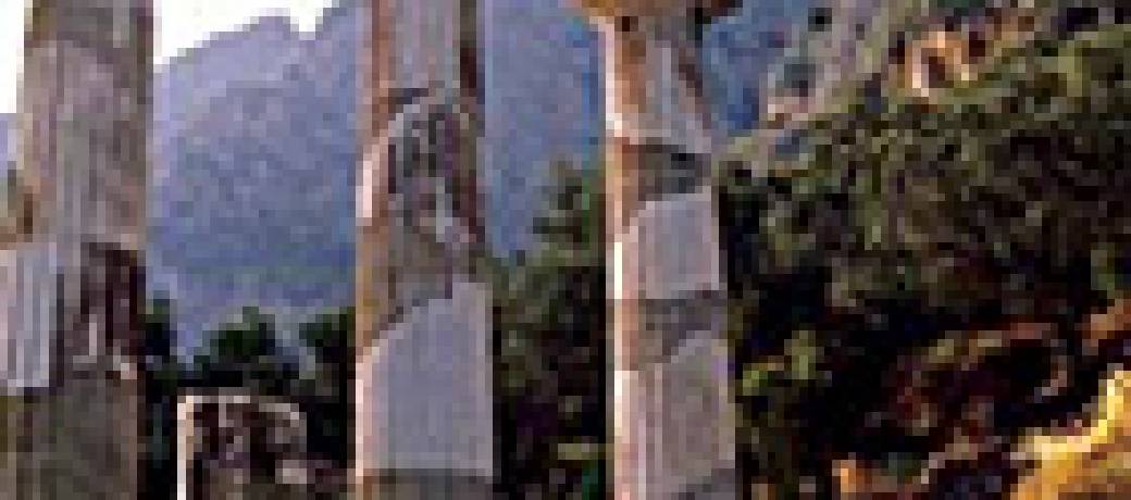 Gaseous twist to the Delphic legend