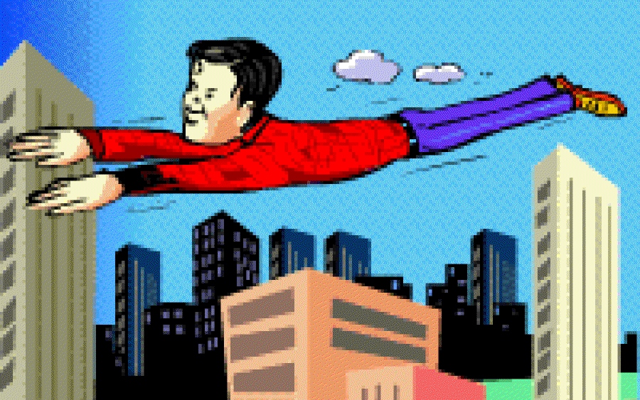 Jean Clad Superman