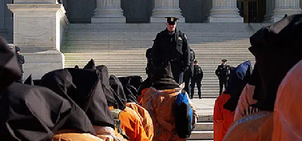 Illustration for Plans to shut Guantanamo Bay prison