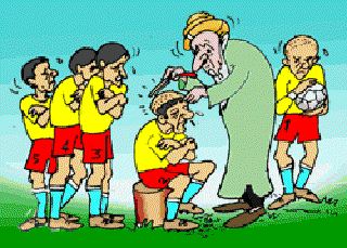 A Penalty Kick into Disaster [Illustration by Shiju George]