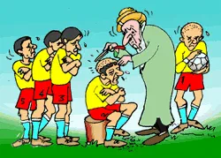 A Penalty Kick into Disaster [Illustration by Shiju George]