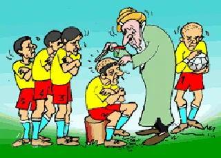 A Penalty Kick into Disaster [Illustration by Shiju George]
